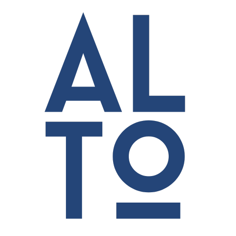 alto digital logo navy